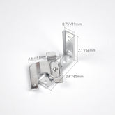 Swivel Bracket for 50mm Venetian Blinds-Metal- Pack of 4